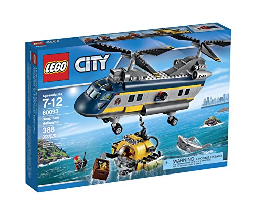 lego 乐高城市系列 60093 深海探险直升机,原价$49.99,现仅售$31.99