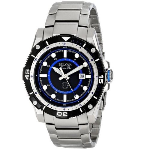 Bulova Men's 98B177 Marine Star Stainless Steel Watch, only $84.99, free shipping