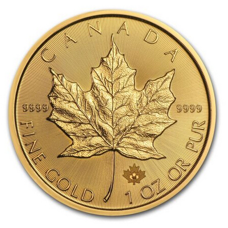 SPECIAL PRICE! 2016 Canada 1 oz Gold Maple Leaf Coin Brilliant Uncirculated $1,160.49