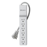 Belkin 6-Outlet Commercial Surge Protector with Rotating Plug (6 Feet) $7.00 FREE Shipping on orders over $49