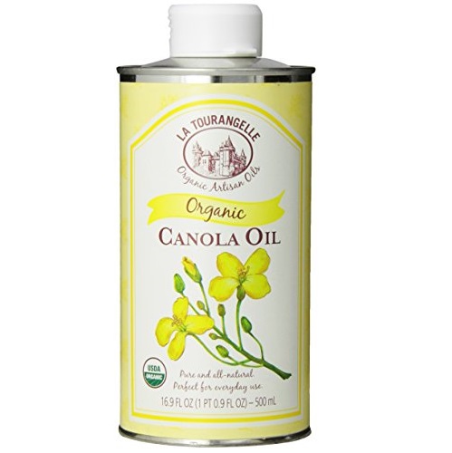 La Tourangelle Organic Canola Oil - All-Natural daily oil - Expeller-Pressed, Non-GMO, Kosher - 16.9 Fl. Oz, only $5.68