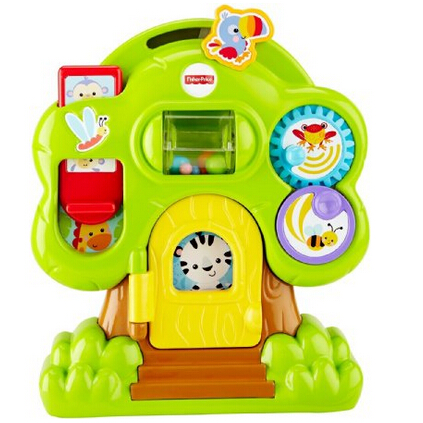 Fisher-Price动物树屋互动益智玩具  特价仅售$7.99