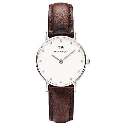 Daniel Wellington Women's 0923DW Classy Bristol Analog Display Quartz Brown Watch, only $65.71, free shipping