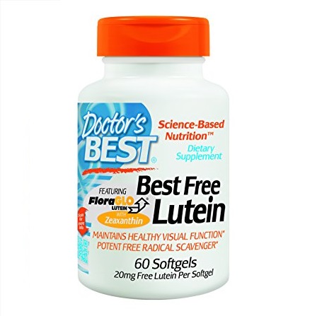 Doctor's Best Free Lutein Softgel Capsules, 60-Count , only $10.99, free shipping
