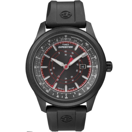 Timex Men's Expedition | Analog Core Black Case Black Resin Strap | T49920, only $18.99, free shipping
