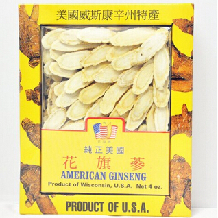 American Ginseng Slices Cultivated 4 Ounce $31.20