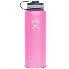Hydro Flask Insulated Stainless Steel Water Bottle, Wide Mouth, 40-Ounce, only $26.62