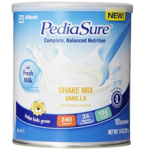 PediaSure雅培小安素儿童营养奶粉，14 oz/罐，共2罐，原价$29.99，现使用折扣码后仅售$25.04，免运费