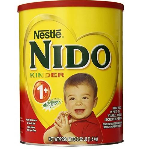超贊！史低價！Nestle雀巢 NIDO Kinder 1+ 嬰幼罐裝奶粉，3.52 磅，現僅售$13.35，免運費