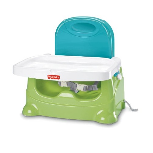 Fisher-Price Healthy Care Booster Seat, Green/Blue, only $18.00