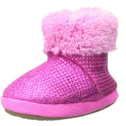 Hello Kitty 女大童毛线针织保暖短靴  特价仅售$5.13