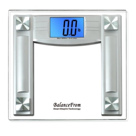 BalanceFrom BFHA-B400ST High Accuracy Digital Bathroom Scale with 4.3