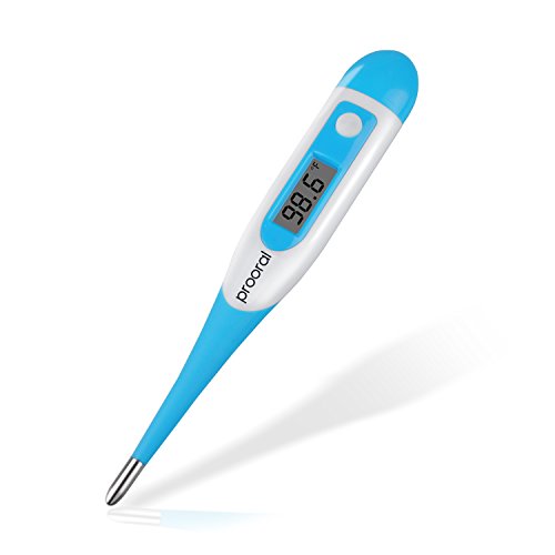 Clinical Professional Digital Thermometer prooral Oral or Axillary Underarm Use for Baby，Child, Adult, only $2.99 after using coupon code