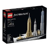 LEGO樂高Architecture建築系列21028 紐約 ，原價$59.99，現點擊coupon后僅售 $41.99，免運費！