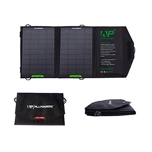 ALLPOWERS 8W Foldable Solar Charger Panel with iSolar Technology, only $17.54 after using coupon code