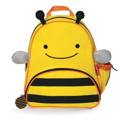 Skip Hop Zoo Little Kid and Toddler Backpack, Ages 2+, Multi Brooklyn Bee, only$13.02