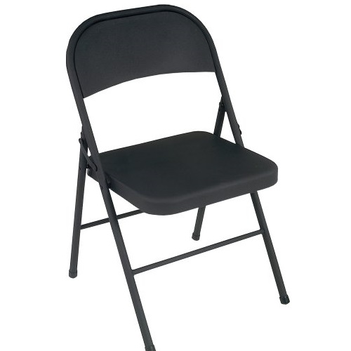 Cosco All Steel 4-Pack Folding Chair, Black, only $30.70, free shipping