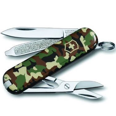 Victorinox Swiss Army Classic Knife, 58mm, Camo $18.95 FREE Shipping on orders over $25