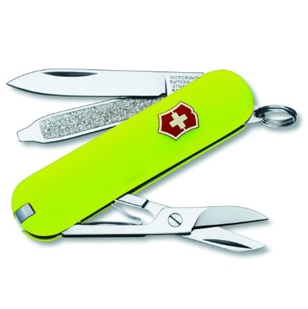 Victorinox Swiss Army Classic Knife, 58mm, Stayglow, only $17.95, free shipping