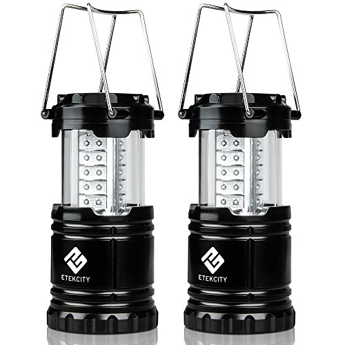 史低價！Etekcity LED 攜帶型 露營/緊急 燈籠 2個套裝，原價$16.99 ，現僅售$12.13