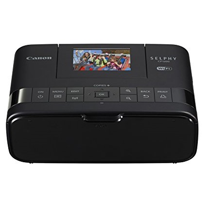 Canon Selphy CP1200 Black Wireless Color Photo Printer, only $87.99, free shipping