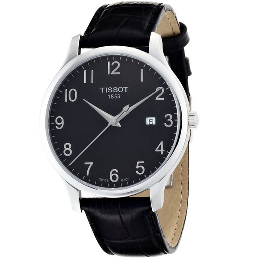 Tissot Men's TIST0636101605200 T Classic Analog Display Swiss Quartz Black Watch $163.34 FREE Shipping