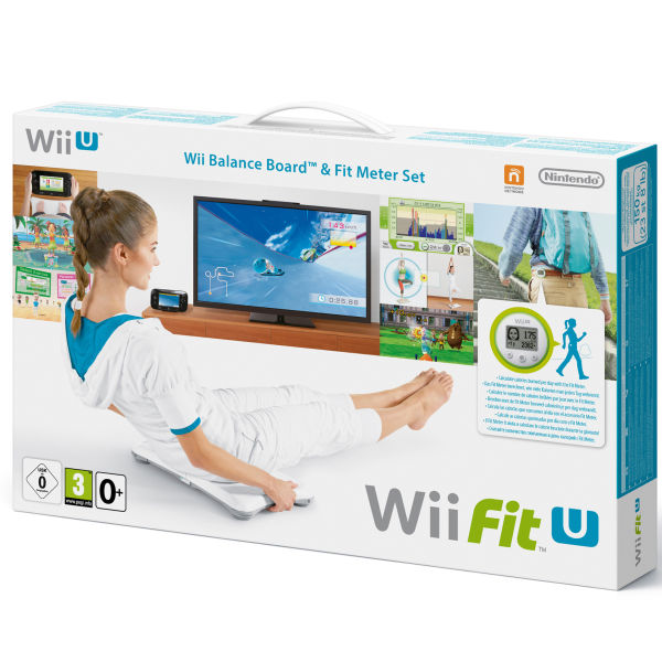 Wii Fit U with Balance Board and Fit Meter  $19.99