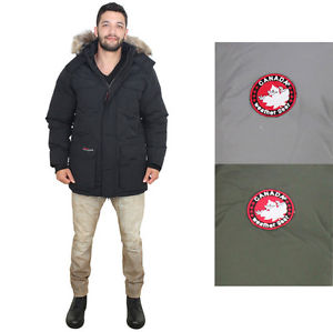 Canada Weather Gear Goose Men's Parka Down Jacket Coat   $59.99