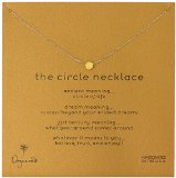 Dogeared Karma The Circle Necklace Gold-Plated Silver, 16