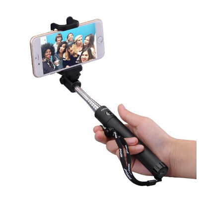 Mpow iSnap X One-piece U-Shape Self-portrait Extendable Selfie Stick with built-in Bluetooth Remote Shutter  $9.99