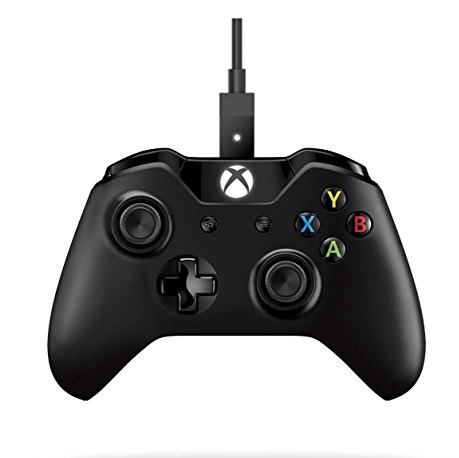 史低价！Microsoft Xbox One 游戏手柄 + 数据线，原价原价$59.95，现仅售$38.99