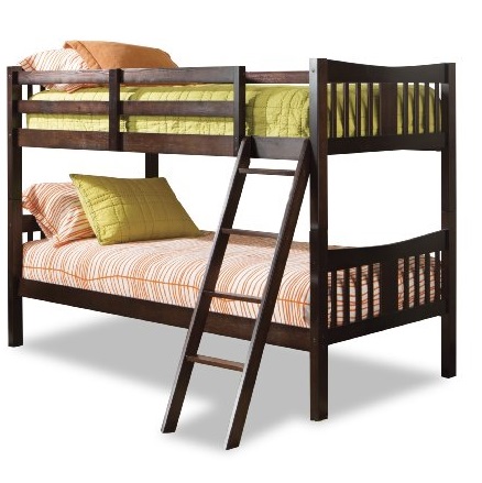 Stork Craft Caribou Bunk Bed, Espresso, only $179.00, free shipping