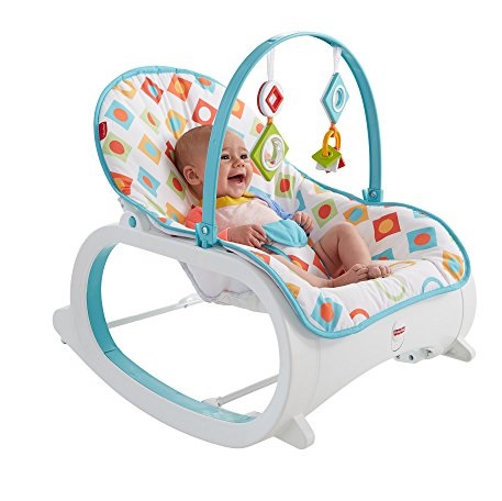 Fisher-Price Infant-to-Toddler Rocker, Geo Diamonds, only $33.99 free shipping