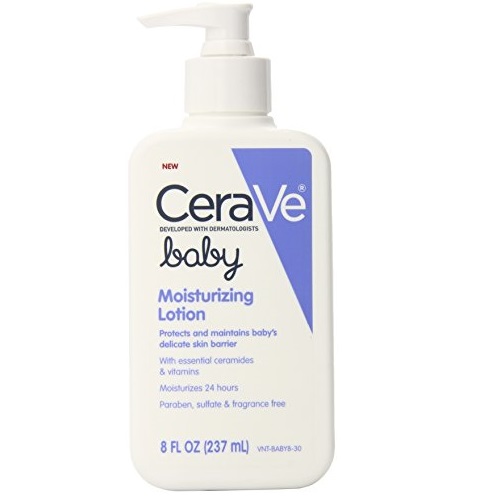 CeraVe Baby Lotion  保濕潤膚乳，8 oz， 原價$9.99，現點擊coupon后僅售$6.99，免運費