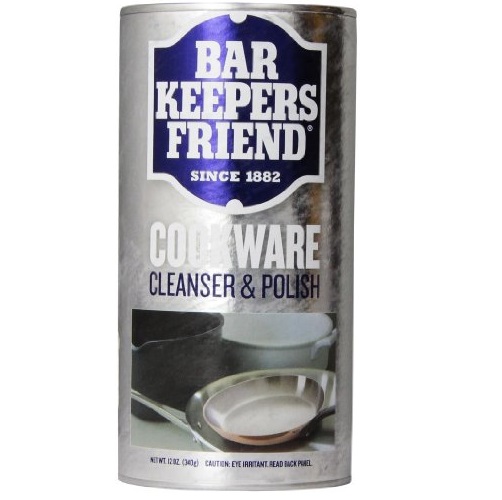 Bar Keepers Friend專業廚具清潔劑 12盎司-2罐裝，僅售$8.40