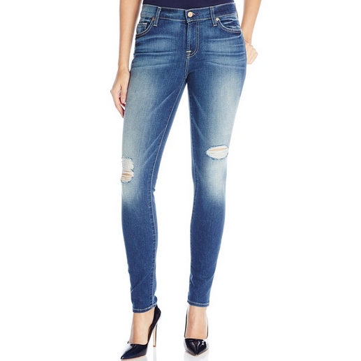 7 For All Mankind Women's Gwenevere Skinny Jean $40.50 FREE Shipping on orders over $49