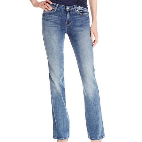 7 For All Mankind Women's Bootcut Jean In Foster Light Sky $38.09 FREE Shipping on orders over $49
