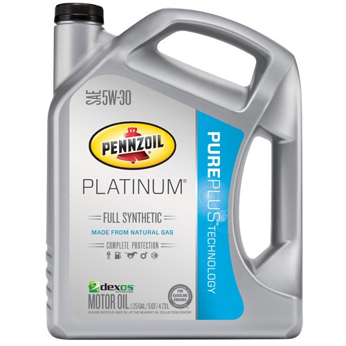 大白菜！Pennzoil Platinum 5W-30 全合成汽车机油，5夸脱装，现申请Mail-in Rebate之后仅售$14.97
