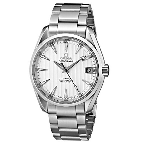 Omega Men's 231.10.39.21.02.001 Seamaster Aqua Terra Stainless Steel Watch, only $3,350.00, free shipping