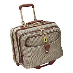 London Fog Luggage Chelsea 17 Inch Computer Bag, Olive Plaid, One Size, Only $58.49, free shipping