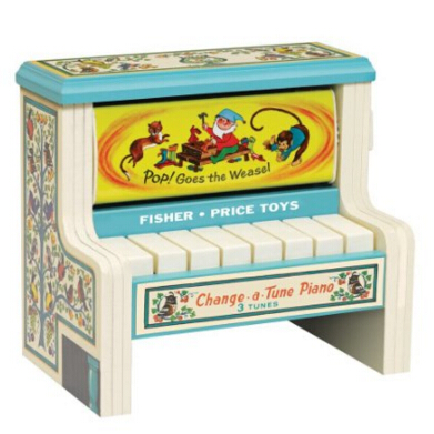 Fisher Price 费雪复古经典玩具钢琴  特价仅售$19.99