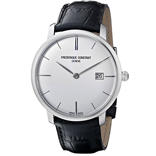 Frederique Constant Men's FC306S4S6 Slim Line Slim Line Mens Silver Dial Automatic Watch Watch, only $819.00, free shipping