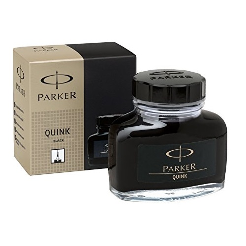 Parker 1950375 Quink Ink Bottle, Black, 57 ml, only $9.63