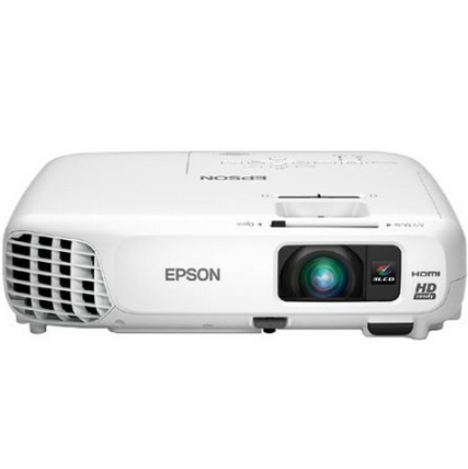 Epson Home Cinema 730HD, HDMI, 3LCD, 3000 Lumens Color and White Brightness, Home Entertainment Projector (Refurbished) $349.99 FREE Shipping