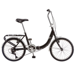 Schwinn 20-Inch Loop Folding Bike, Black $152.99