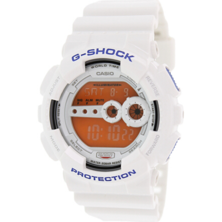 Casio Men's G-Shock GD100SC-7 White Resin Quartz Watch   $59.99