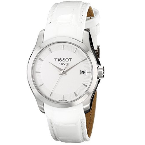 Tissot Women's T0352101601100 Analog Display Swiss Quartz White Watch for $195.00 free shipping