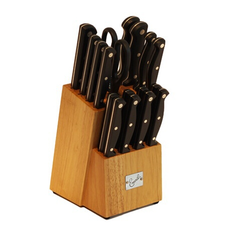 Groupon Exclusive: Emeril Stainless Steel Cutlery Block Set (18-Piece)  $44.99
