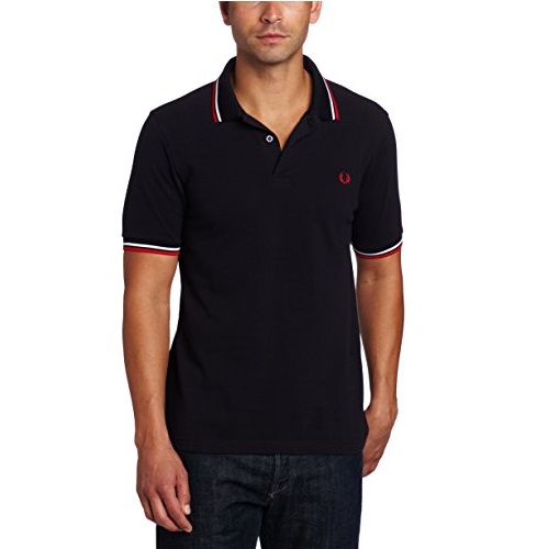 Fred Perry Men's Slim Fit Twin Tipped Polo, only $50.82, free shipping