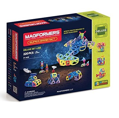 Magformers Deluxe Super Brain Set (220-pieces), only $179.06, free shipping